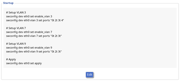 Access point commands