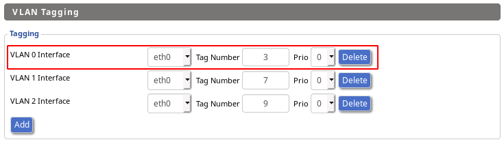 Access point VLAN tagging