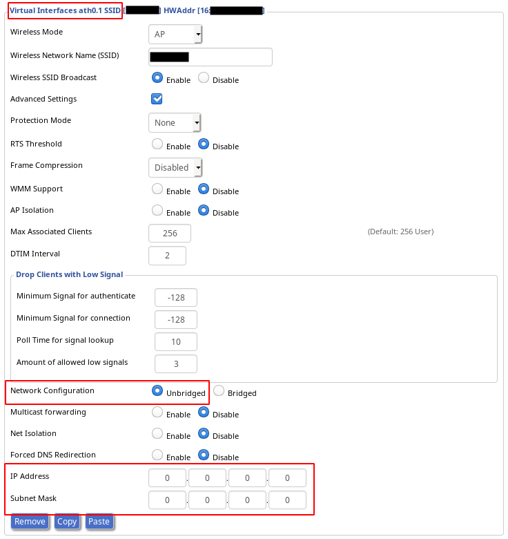 Access point WiFi